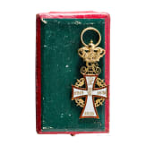 The estate of a General Music Director - A cased Knight's Cross of the Danish Order of the Dannebrog