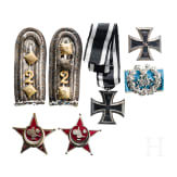 The estate of an observation officer - Decorations from the First World War