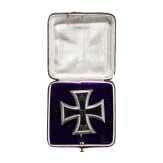 A cased Iron Cross 1914 1st class made by Dillenius in Pforzheim