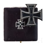 A cased Iron Cross 1914 1st class made by Wagner in Berlin