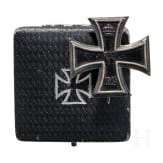 A cased Iron Cross 1914 1st class made by Klein in Oberstein