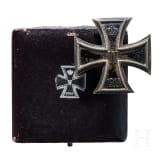 A cased Iron Cross 1914 1st class