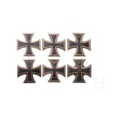Six Iron Crosses 1st Class 1914