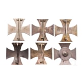 Six Iron Crosses 1st Class 1914
