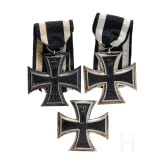 Three Iron crosses 1914