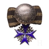 General Gerhard Tappen - A Miniature of the Order of Pour le M&eacute;rite with Oak Leaves