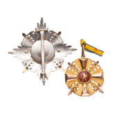 General Gerhard Tappen - Bruststern und Kommandeurskreuz 1.Klasse mit Schwertern des badischen Orden vom Z&auml;hringer L&ouml;wen im Etui