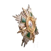 General Gerhard Tappen - Bruststern und Kommandeurskreuz 1.Klasse mit Schwertern des badischen Orden vom Z&auml;hringer L&ouml;wen im Etui