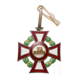 General Gerhard Tappen - A cased Austrian Military Cross of Merit, 2nd Class, with war decoration