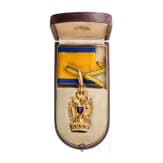 General Gerhard Tappen - A cased Order 2nd class of the Austrian Order of the Iron Crown