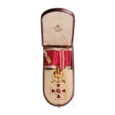 General Gerhard Tappen - A cased Commander's Cross with Knight's Cross of the Austrian Order of Leopold