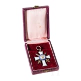 Order of Albrecht - a cased Knight's Cross 2nd Class with Swords