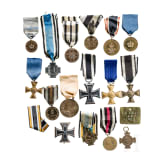 Sammlung 16 deutsche Auszeichnungen, circa 1860 - 1918