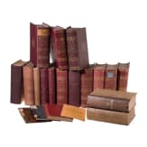 Sechzehn Ranglisten der preu&szlig;ischen Armee und vier B&auml;nde Fachliteratur, 1890 - 1914