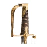 A magnificent sabre belonging to a high-ranking officer in the Danish light cavalry, circa 1810