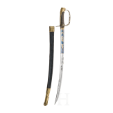 A Sword&agrave; branche tournante for officers, circa 1795