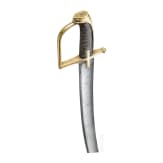 A hussar saber &agrave; garde tournante, 2nd half of the 18th century