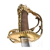A French sabre of a high ranking officer of the National Volunteers, circa 1792