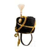 A busby for members of the 14th Hussars, dated 1909