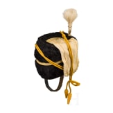 A busby for members of the 14th Hussars, dated 1909