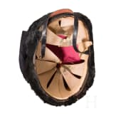 Two fur caps for mounted troops, 20th century