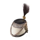 A shako for junior officers in the Imperial and Royal Hussar Regiment &lsquo;Count N&aacute;dasdy&rsquo; No. 9