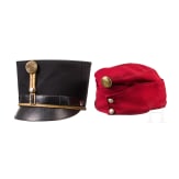 Two caps for members of the Austro-Hungarian Army