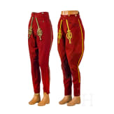 Two red trousers from the Imperial and Royal Cavalry