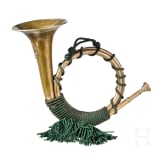 Posthorn der K. u. K. Posthalterei in Br&uuml;nn (Brno), datiert 1866