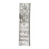 L&ouml;wenkopfs&auml;bel f&uuml;r Angeh&ouml;rige des Salzburger Landwehr-Bataillons Nr. 1, circa 1776 - 1809