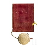 Adelsbrief f&uuml;r die Familie Schauerin (Schauer) mit eigenh&auml;ndiger Unterschrift von Kaiser Josef II. (1741- 1790)