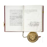 Adelsbrief f&uuml;r die Familie Schauerin (Schauer) mit eigenh&auml;ndiger Unterschrift von Kaiser Josef II. (1741- 1790)