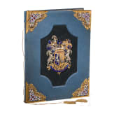 Gro&szlig;e Prunkmappe f&uuml;r den k. u. k. Feldzeugmeister Friedrich Graf von Eck, Inhaber des IR 47, um 1906