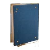 Gro&szlig;e Prunkmappe f&uuml;r den k. u. k. Feldzeugmeister Friedrich Graf von Eck, Inhaber des IR 47, um 1906