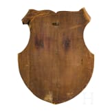 H&ouml;lzernes Schild einer Magistratsabteilung, Wien, um 1870/80