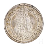 Silberner Doppeltaler Hall ohne Jahr von Leopold I. (1658 - 1705)