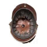 Helm f&uuml;r Mannschaften der badischen Dragoner, um 1900