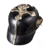 Helm f&uuml;r Mannschaften der badischen Dragoner, um 1900