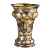 Prinz Alfons von Bayern (1862 - 1933) - ein vergoldeter Buckelpokal, deutsch, datiert 1929