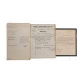 Drei Konstruktionszeichnungen (Fahrzeuge) aus dem k&ouml;niglichen Haus Wittelsbach