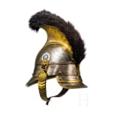 A helmet M 1842 and a cuirass for troopers of Bavarian cuirassiers