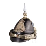 A helmet M 1848 for enlisted men of the Landwehr infantry