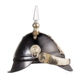 A helmet M 1848 for enlisted men of the Landwehr infantry