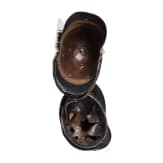 Four fragmentary M 1848 helmets of the Landwehr infantry