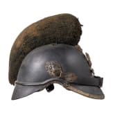 A helmet model 1868 for enlisted men of the infantry