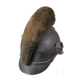 A helmet model 1868 for enlisted men of the infantry