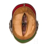 A helmet M 1886 for officers of the Bavarian Army, circa 1910