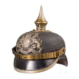 A helmet M 1896 for foot troops, dated 1915