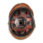 A helmet M 1896 for foot troops, dated 1915