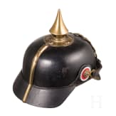 A helmet M 1896 for Line Infantry enlisted men